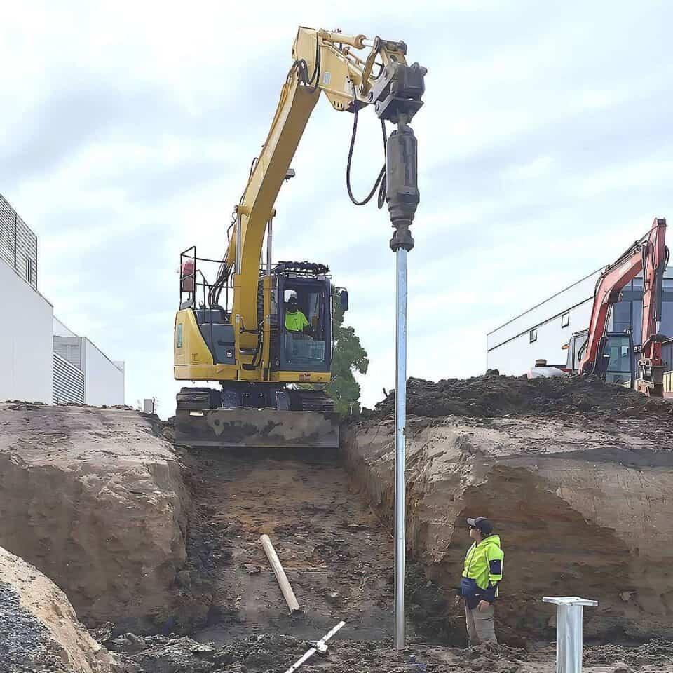 Commercial and solar installation